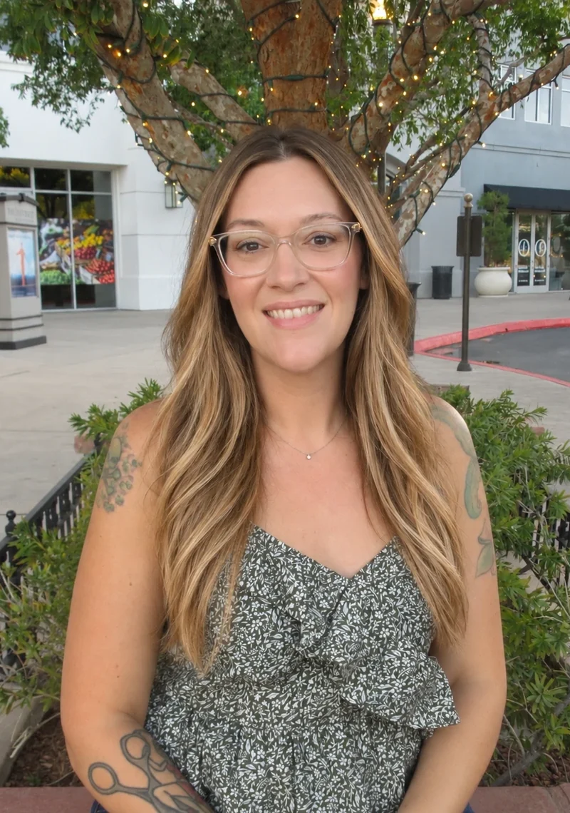Ashley DeClercq, owner and stylist at Wicked Hair LV